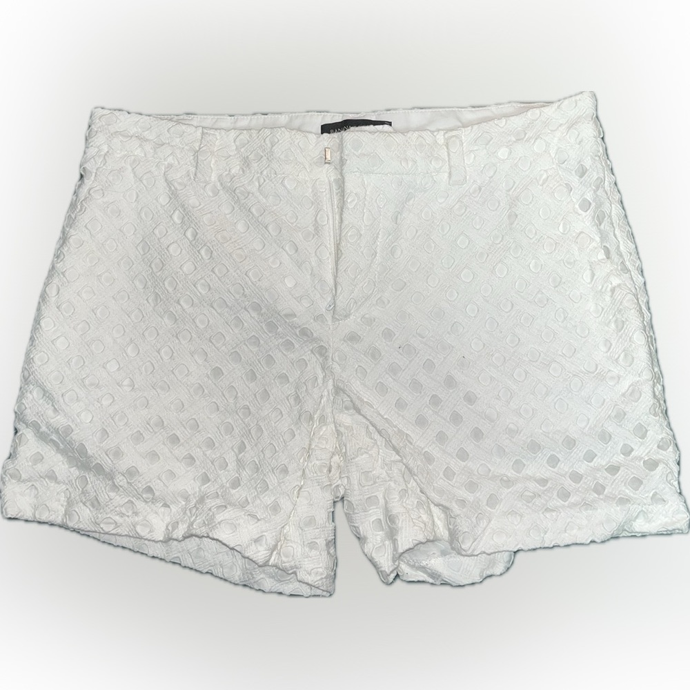 Banana Republic White Eyelet shorts